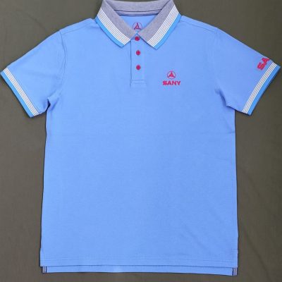 sany aqua polo shirt